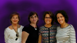 Enfermeras del centro de salud Arroyo de la Vega (Madrid)