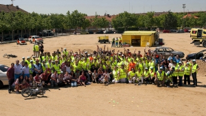 Participantes en el Simulacro ECS 2014