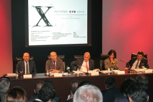 Presentación del Informe CYD sobre la universidad española