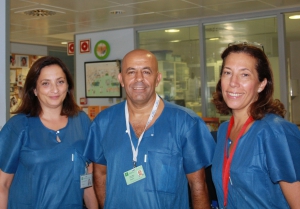 Eva Mingorance, José Miguel García y Cristina Arcos