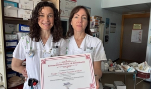 Rosario Murcia y Ana Belén Flores