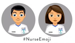 Una campaña en redes sociales solicita el emoticono de la enfermera para whatsapp