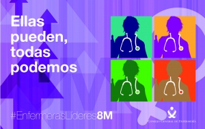 El Consejo General de Enfermería muestra en el 8M cómo las enfermeras pueden ser líderes