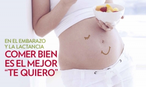 “Estar embarazada no significa comer por dos”
