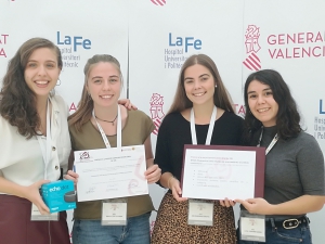 Alicia Barriocanal, Ane Fernández, Ángela Sanz y Lucía Cordobés