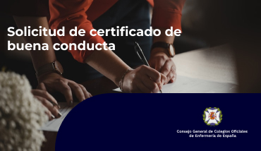 Solicitud de certificado de buena conducta